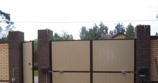 Купить распашные ворота автоматические Зима, цена от 3824 руб.