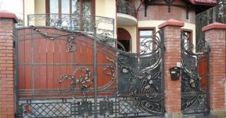 Купить услугу дизайн ворот Зима, цена от 2200 руб.