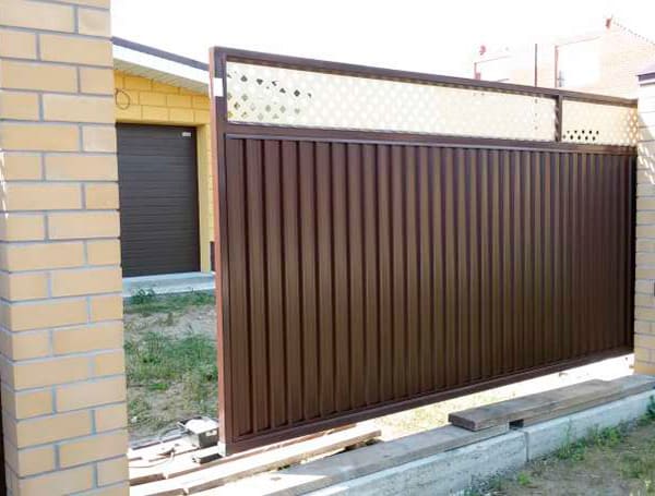 Эстетика и Надежность: Ворота Grand Line для Вашего Дома в зиме от 37497 руб